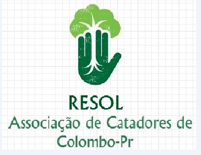 Logo marca da Associação de Recicladores RESOL