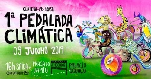 Convite: 1º pedalada climática de Curitiba/PR