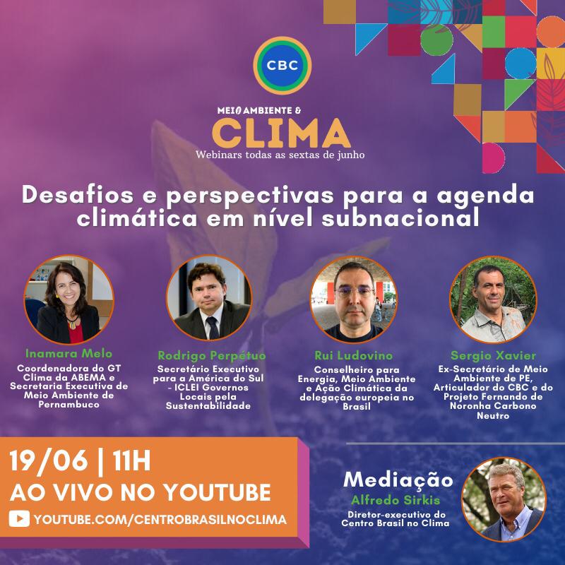Live Centro Brasil no Clima 19jun2020